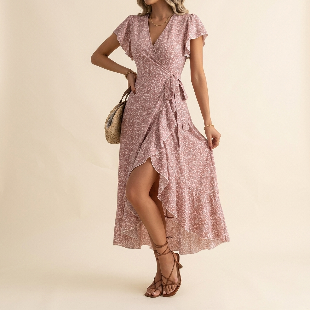 Aura - Robe Bohème Fluide