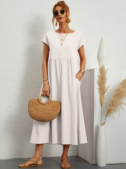 Sérénité - Robe en Coton Fluide